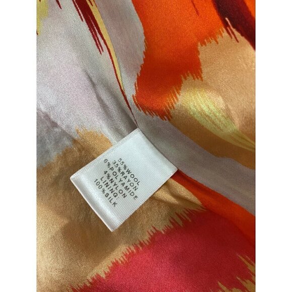 CoCa By St John Women's Colorful Casual Open Front Half Sleeve Jacket - Large - Picture 9 of 12